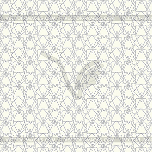 Abstract lines seamless pattern background - royalty-free vector clipart