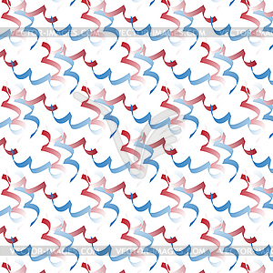 Seamless lines with curve pattern - vector image