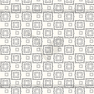 Seamless geometric tiles pattern background - vector clip art