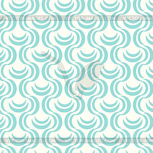 Seamless pattern lines curve background - vector image