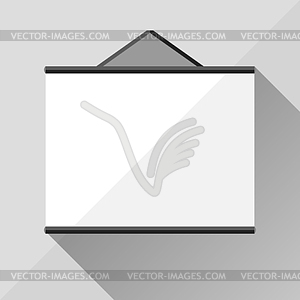 Template of advertising stand - vector clipart