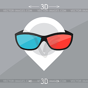 Background of movie elements and cinema icons - vector clipart