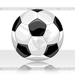 Soccer ball . Sports - vector clipart