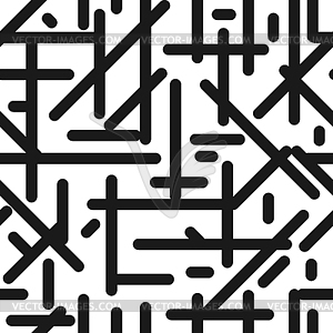 Seamless diagonal line pattern. Monochrome stripes - vector clip art