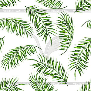 Tropical seamless pattern - vector image