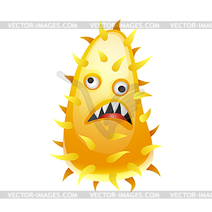 Rabies virus  - vector image