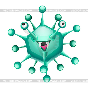 Adeno virus  - vector clip art