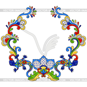 Mexican traditional decorative object - color vector clipart