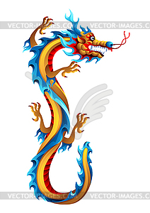 Chinese dragon - vector clipart