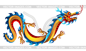 Chinese dragon - vector image