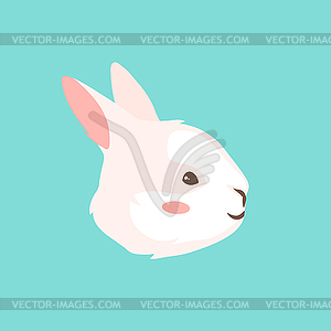 Cute Easter Bunny  - vector image