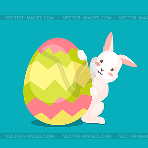 Happy Easter greeting card - royalty-free vector clipart