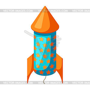 Colorful firework - vector clipart