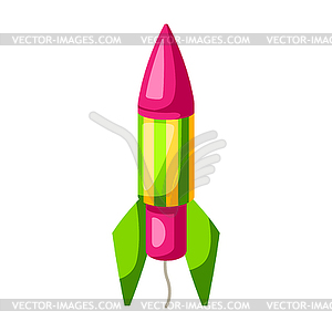 Красочный фейерверк - векторное изображение