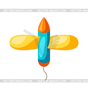 Colorful firework - vector clipart