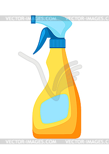 cleaning bottle clip art