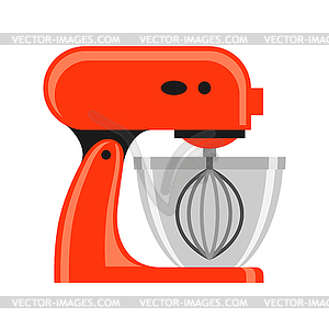 Icon of kitchen mixer - vector clip art