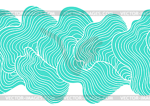 Abstract seamless stripes pattern - vector clipart