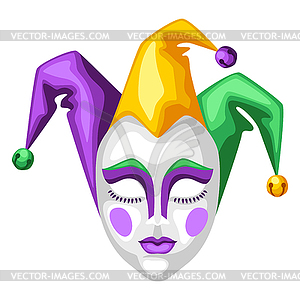 Mardi Gras carnival mask - vector image