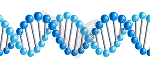 Background with DNA molecules structure - vector EPS clipart