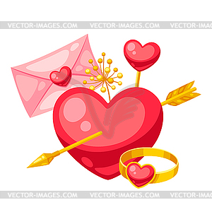 Happy Valentine Day  - vector clipart