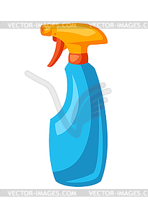 Spray bottle - vector clipart