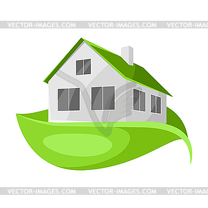 Green house concept  - vector image