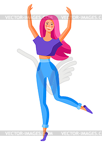 hip hop girl dance clip art