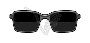 Stylish sunglasses - vector clipart