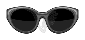 Stylish sunglasses - vector image