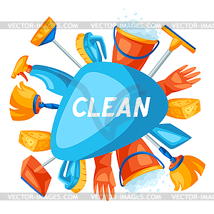 housekeeping clipart