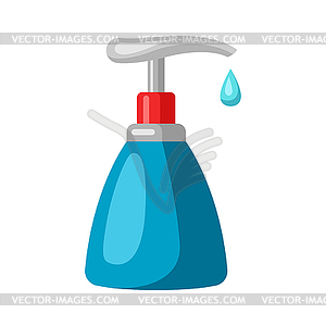 Medical antiseptic soap - vector image