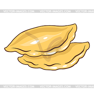 Freshly baked pies - vector clipart / vector image