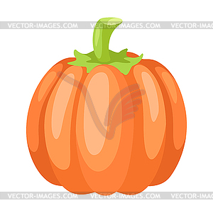 Stylized pumpkin - vector image