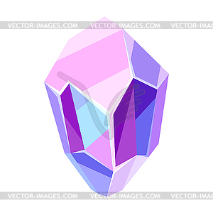 Crystal or mineral - vector image