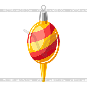 Christmas ball - vector clipart