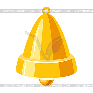 Golden bell - vector clipart