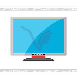 Stylized television - vector clipart