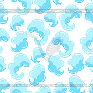 Seamless pattern with cloud - vector clip art