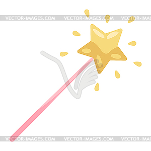 Magic wand - vector clipart