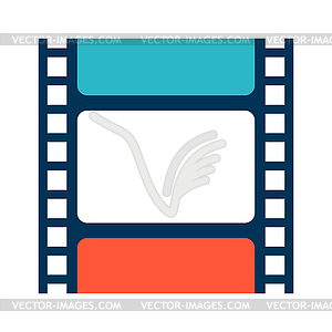 Movie filmstrip - vector clip art