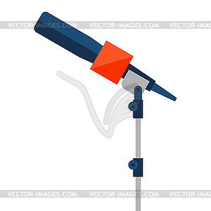 Microphone - vector clipart