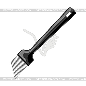 Cooking silicone brush - vector clipart