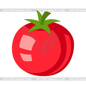 Stylized tomato - vector clipart