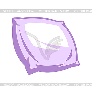 Soft pillow - vector clipart