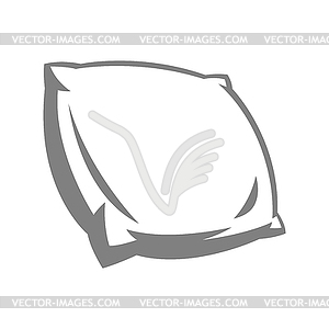 Soft pillow - vector clipart / vector image