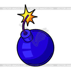 Bomb - vector clipart