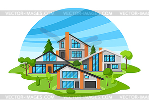 free animation clipart real estate