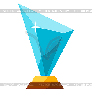 Prize. Award for sports or corporate competitions - vector clip art