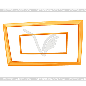 Stylized picture frame. Image for design or - vector clipart / vector image